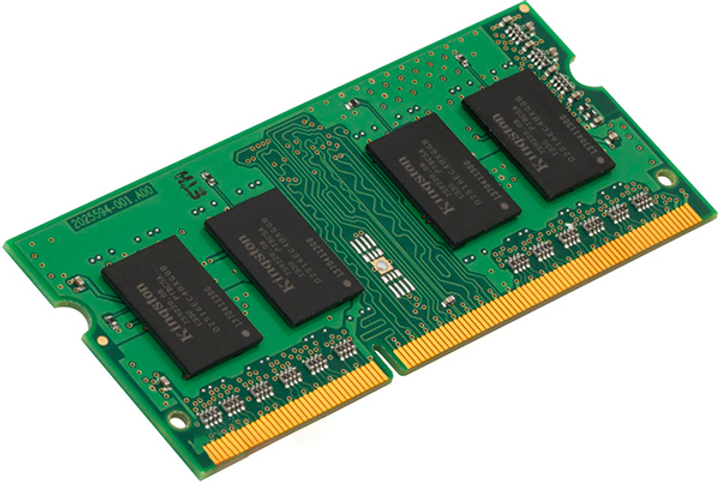 Оперативна пам'ять Kingston SODI мм DDR3-1600 2048MB PC3-12800 (KVR16S11S6/2) - зображення 1