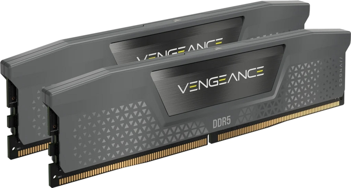 Оперативна пам'ять Corsair DDR5-6000 32768MB PC5-48000 Kit of 2 x 16384 AMD EXPO Vengeance Cool Grey (CMK32GX5M2D6000Z36) - зображення 1