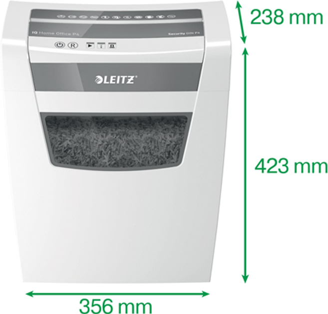 Niszczarka Leitz IQ Home Office P4 (80090000) - obraz 4