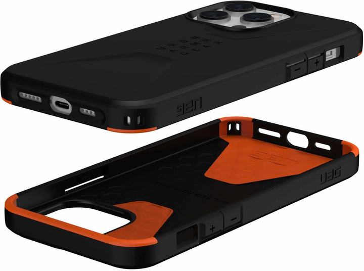 Etui UAG dla Apple iPhone 14 Pro Max Czarny (840283902086) - obraz 5