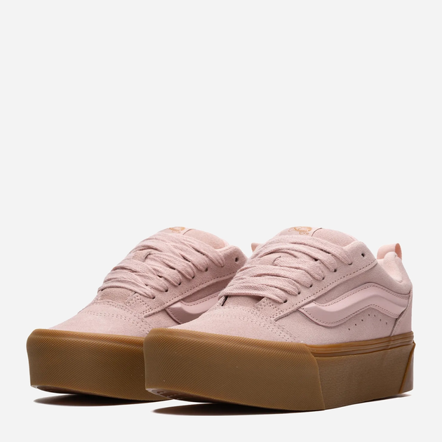 Sneakersy damskie zamszowe Vans Knu Skool Stack VN000CP6CYA 38.5 Różowe (196575374230) - obraz 2