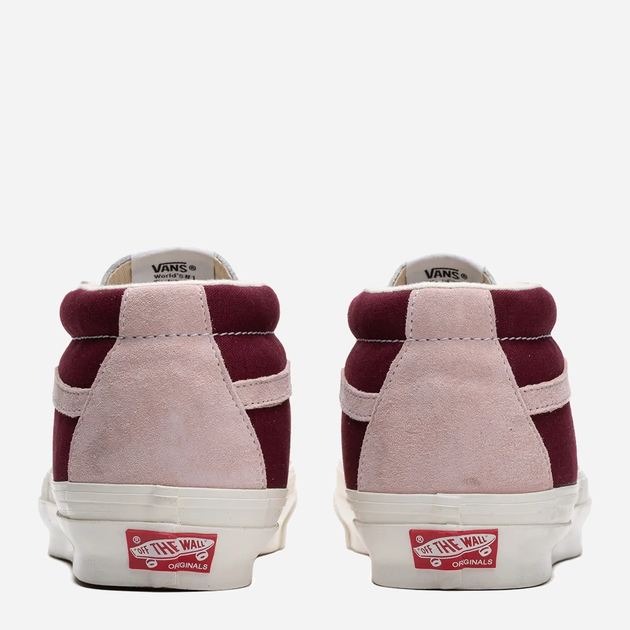 Tenisówki męskie wysokie Vans OG Sk8-Mid LX VN0A4BVCBQL 43 Różowe (196573444898) - obraz 3