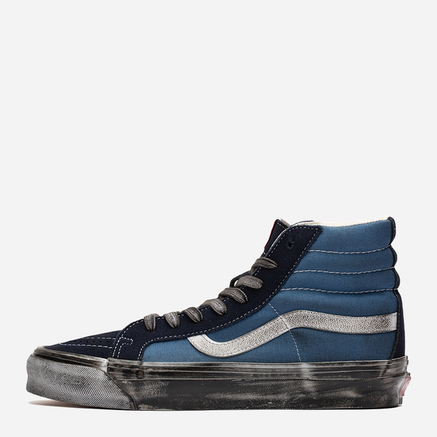 Чоловічі кеди високі Vans Sk8-Hi LX OG VN0A4BVBNGJ 42.5 Темно-сині (196571215650) - зображення 1