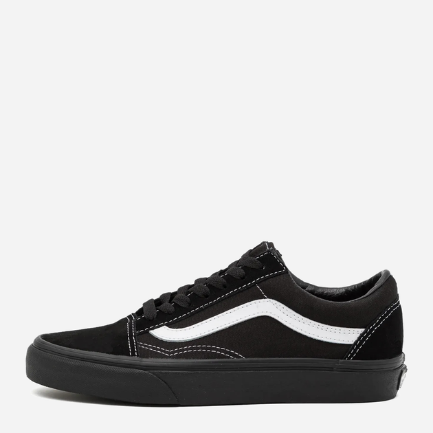 Tenisówki damskie do kostki Vans Old Skool Suede Canvas VN0A3WKT5WU 36.5 Czarne (194113844955) - obraz 1