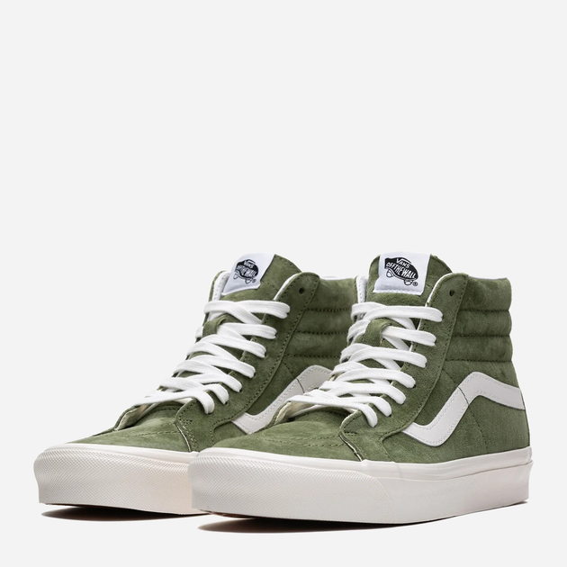 Tenisówki męskie zamszowe Vans Sk8-Hi 38 DX VN0A38GFZBF 44 Zielone (196573440210) - obraz 2