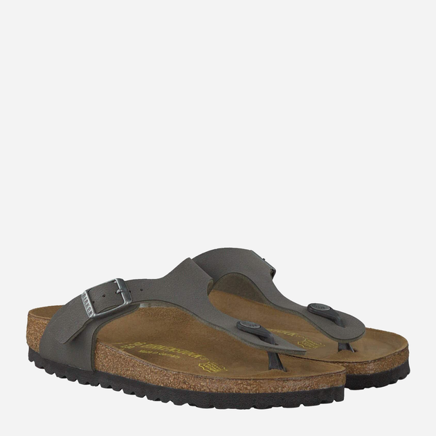 Klapki japonki dziecięce dla dziewczynki Birkenstock GIZEH Kids Birko-Flor Narrow 32 Smaragdowe (4052001368616) - obraz 3