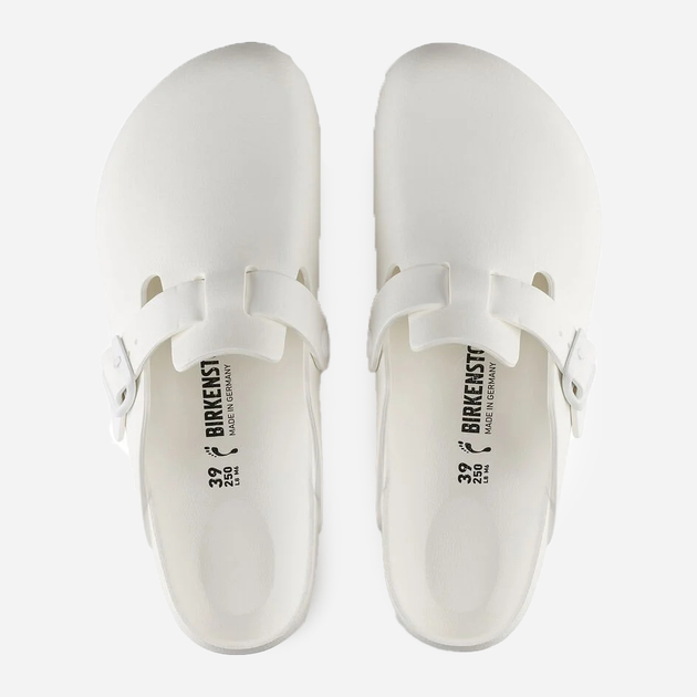 Чоловічі сабо Birkenstock BOSTON Eva Regular 45 Білі (4052605466602) - зображення 6