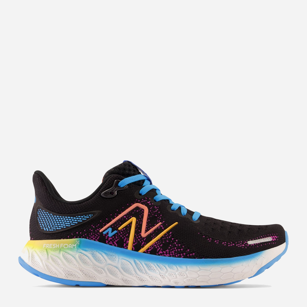 Чоловічі кросівки для бігу New Balance Fresh Foam 1080 v12 M1080L12 44 (10US) 28 см Чорний/Блакитний (196071232126) - зображення 1