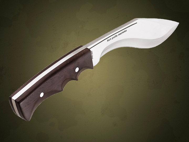 Нож Кукри Мачете с деревянной рукоятью XN-28 Качественная сталь 440С - изображение 1