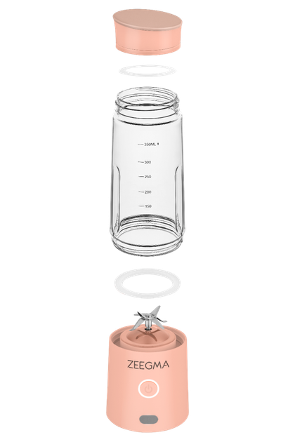 Блендер портативний Zeegma VITAMINE GO PEACH - зображення 4