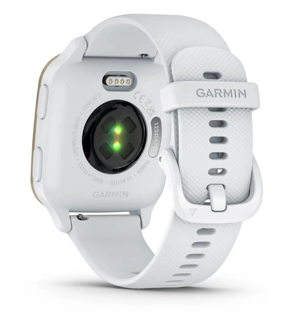 Смарт-часы Garmin Venu Sq 2&nbsp;Light Gold Aluminum Bezel with White Case and Silicone Band (010-02701-81) - изображение 7