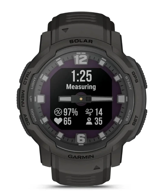 Смарт-годинник Garmin Instinct Crossover Solar Graphite (010-02730-01) - зображення 9