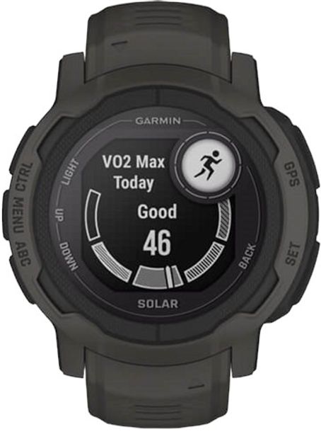 Zegarek sportowy Garmin Instinct 2 Solar Graphite (010-02627-00) - obraz 8
