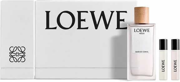 Набір для жінок Loewe Agua Mar De Coral Туалетна вода 100 мл + мініатюрка 10 мл + 10 мл (8426017078948) - зображення 1