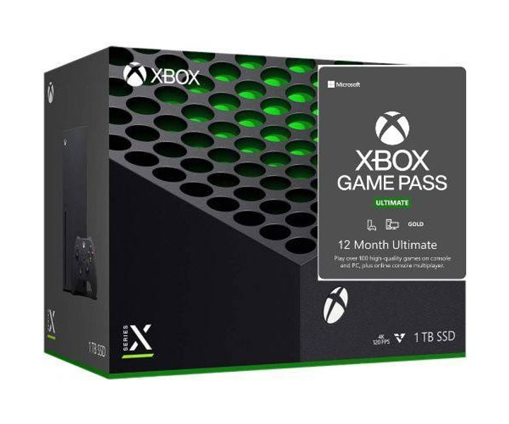 Microsoft Xbox Series X 1Tb + Xbox Game Pass Ultimate (12 месяцев ...