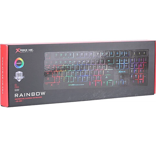 Клавіатура Defender Blitz GK-240L Rainbow (45241) - зображення 5