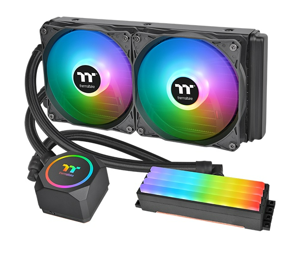 Система водяного охолодження Thermaltake Floe RC240 CPU Memory AIO Liquid Cooler (CL-W271-PL12SW-A) - Фото 1 Система водяного охолодження Thermaltake Floe RC240 CPU Memory AIO Liquid Cooler (CL-W271-PL12SW-A) - изображение 1