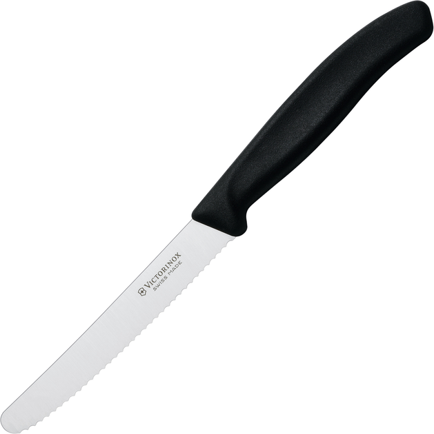 Nóż kuchenny Victorinox SwissClassic do warzyw 110 mm czarny (7611160003225) - obraz 1