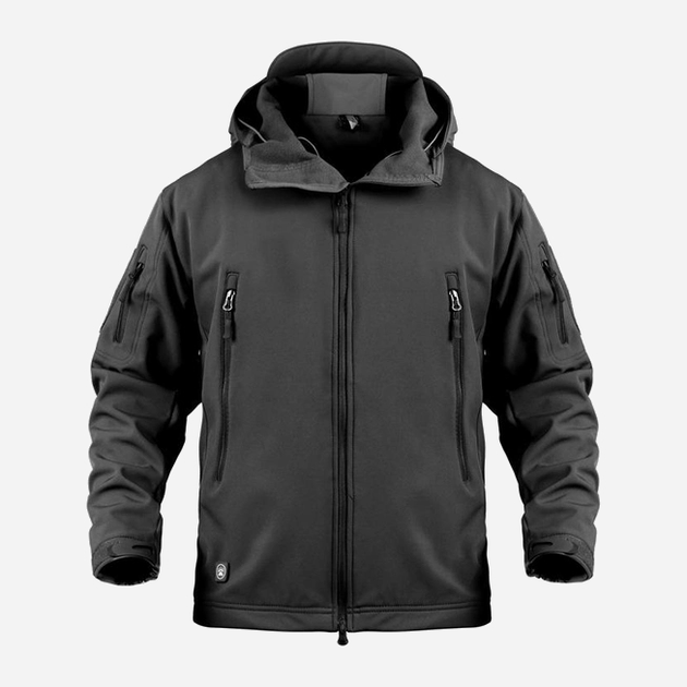 Куртка тактична Pave Hawk Soft Shell 2XL Чорна (24100024231) - зображення 2