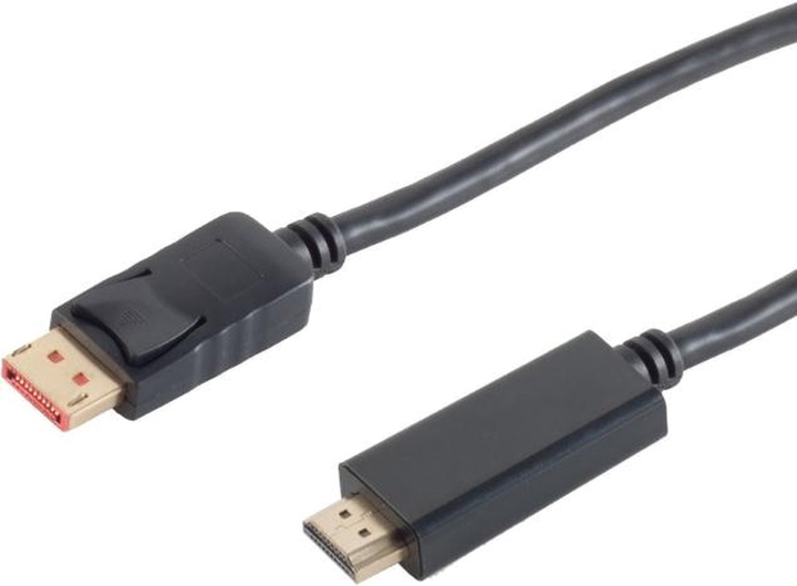 Kable S-Impuls DisplayPort - HDMI 10 m Black (10-71075) - obraz 2