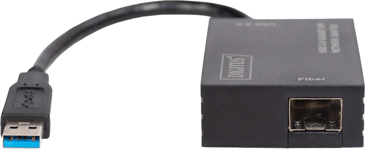 Adapter Digitus USB Type-A - SFP Black (DN-3026) - obraz 2