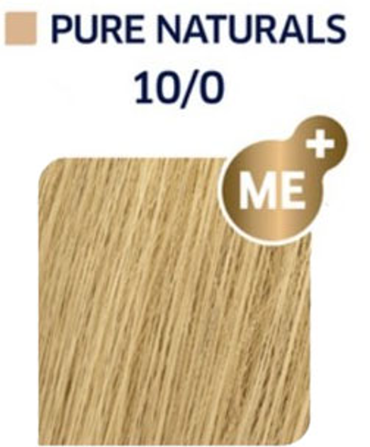 Фарба для волосся Wella Professionals Koleston Perfect Me+ Pure Naturals 10/0 80 мл (4064666230948) - зображення 2