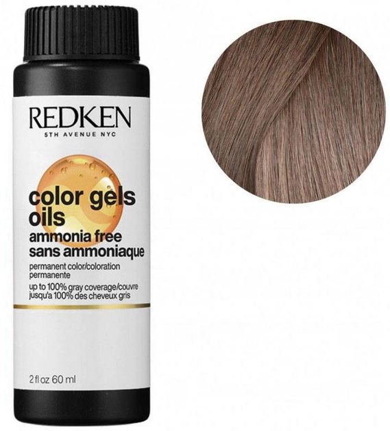 Фарба для волосся Redken Color Gel Oils 8NCH 3 x 60 мл (3474637107802) - зображення 1
