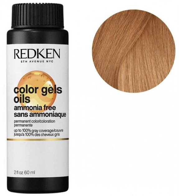 Farba do włosów Redken Color Gel Oils 9BC 3 x 60 ml (3474637107864) - obraz 1
