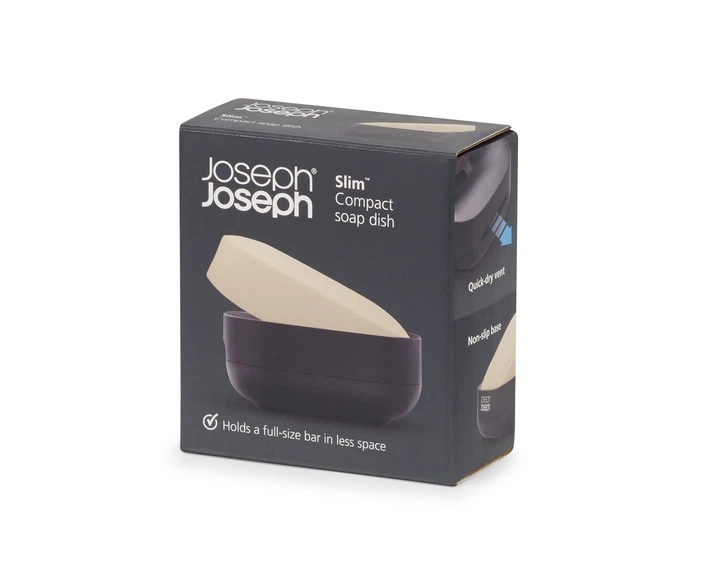 Компактная мыльница Slim матовый черный Joseph Joseph 70601 - изображение 6