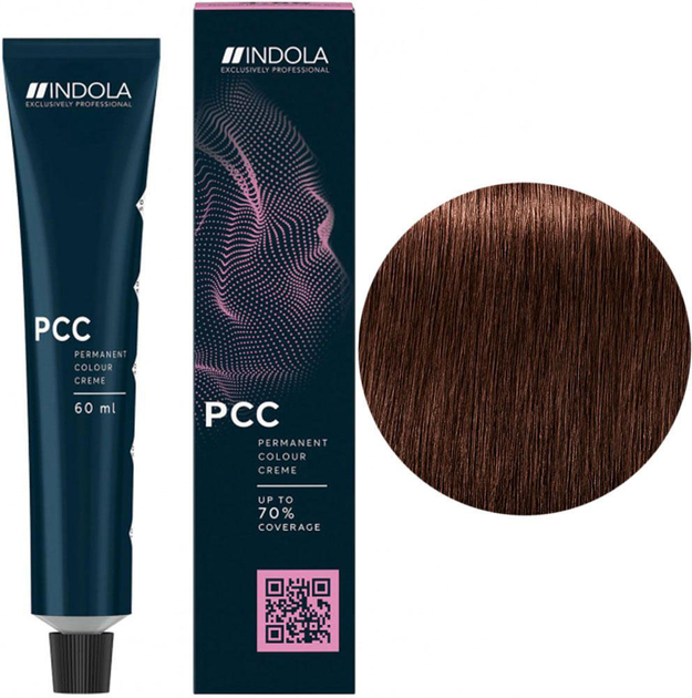 Farba do włosów Indola PCC Fashion 5.56 Light Brown Mahogany Red 60 ml (4045787934786) - obraz 1