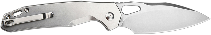 Нож CJRB Knives Frack SW AR-RPM9 Steel handle Стальной - изображение 2