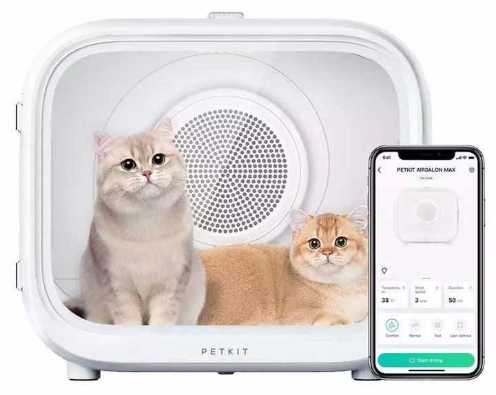 Розумна сушарка для домашніх тварин PetKit Airsalon Max Pro (6975069301778) - зображення 3
