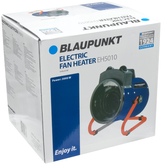 Теплова гармата Blaupunkt EH5010 електрична 3000 Вт (5901750505881) - зображення 5