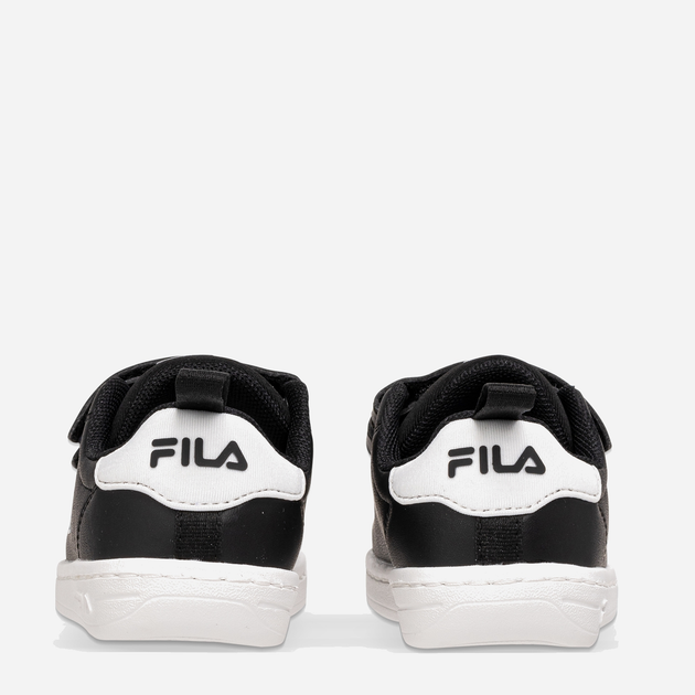 Sneakersy chłopięce na rzepy Fila Crosscourt 2 Nt Velcro Tdl FFK0113-83036 27 Czarne (8719477836365) - obraz 3