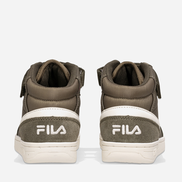 Черевики дитячі Fila Crew Velcro Mid Kids FFK0122-60017 34 Оливкові (8719477839380) - зображення 3