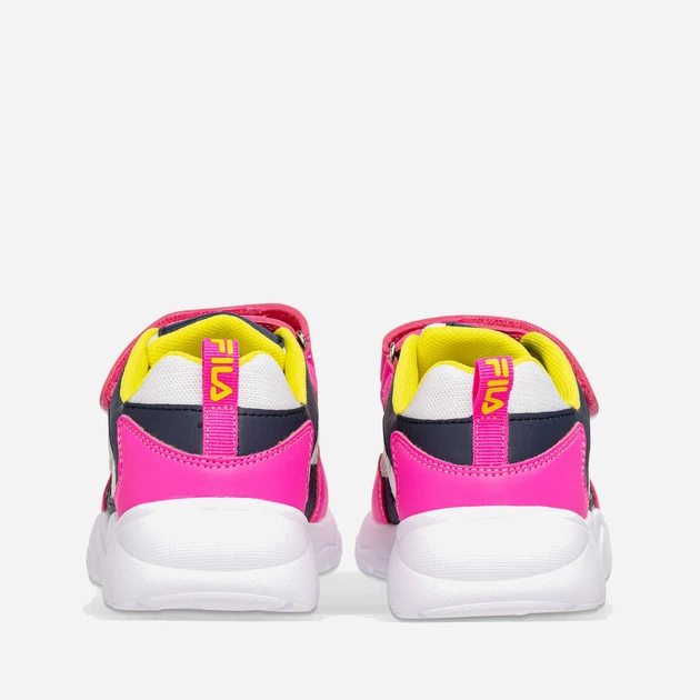 Sneakersy dziecięce dla dziewczynki na rzepy Fila Ventosa CB Velcro Kids FFK0163-13267 31 Wielokolorowe (8719477841918) - obraz 3