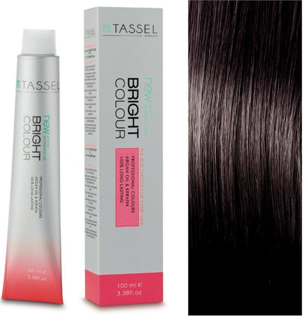 Фарба для волосся Eurostil Tassel Tinte Base Natural Chestnut Medium N2 1 шт 100 мл (8423029037031) - зображення 1