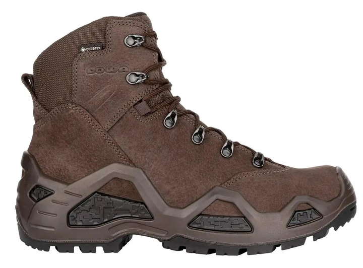 Тактичні черевики Lowa Z-6N GTX, Dark Brown (EU 44.5 / UK 10) - зображення 1