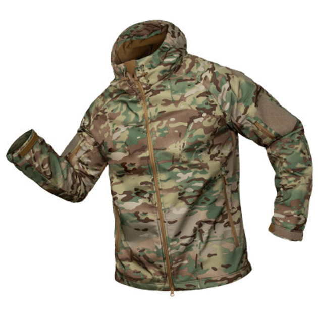 Куртка Camo-Tec Stalker SoftShell Size L Multicam - зображення 1