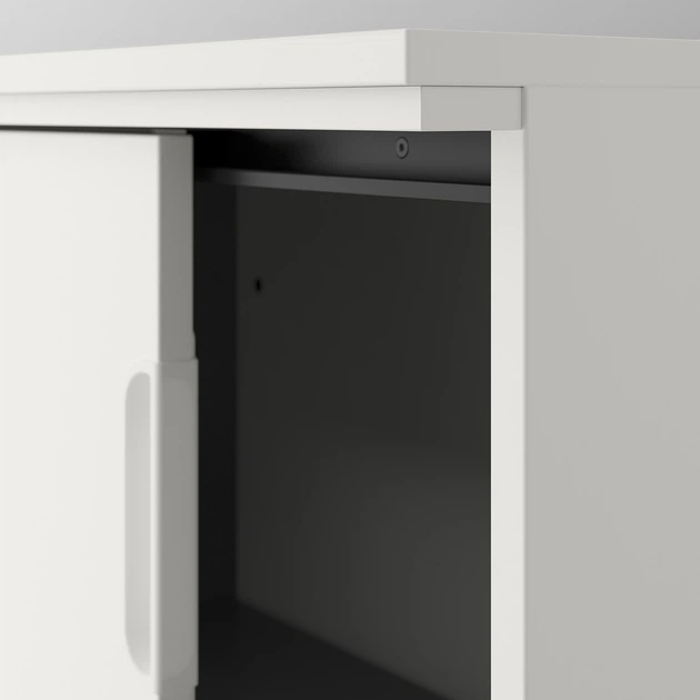 Комбинация для хран с раздв дверц ИКЕА ГАЛАНТ белый, 320x120 см 092.856.16 - изображение 3