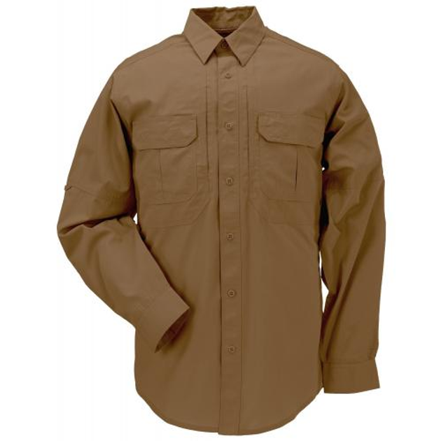 Сорочка Тактична 5.11 Tactical Taclite Pro Long Sleeve Shirt, Battle Brown, L - зображення 2