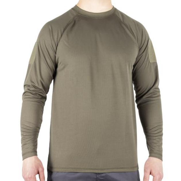 Футболка З Довгим Рукавом Швидковисихаюча Tactical Long Sleeve Shirt Quickdry, Olive, S - зображення 1