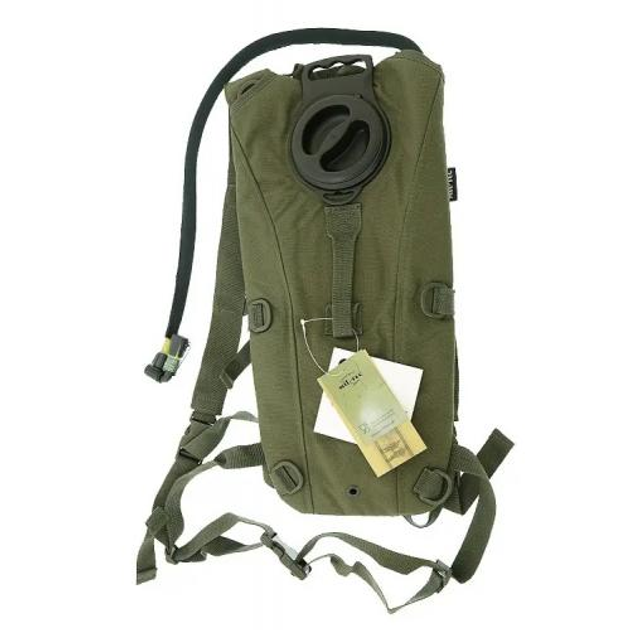 Рюкзак З Гідросистемою Mil-Spec Water Pack With Straps ​​(3 Літри), Olive, 3 L - изображение 2