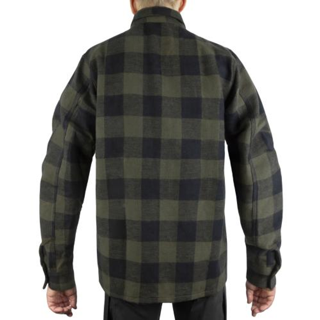 Рубашка Фланелева Sturm Mil-Tec Flannel Shirt, Black, M - зображення 2