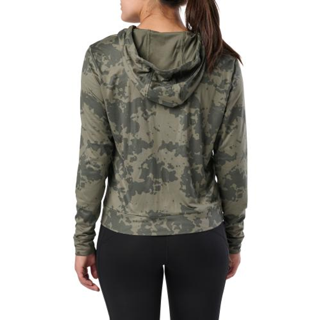 Реглан З Капюшоном Жіночий 5.11 Tactical Pt-R Emily Full Zip, Ranger Green Camo, M - изображение 2