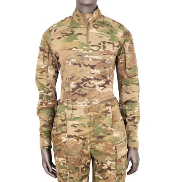 Сорочка Тактична Під Бронежилет Жіноча 5.11 Tactical Hot Weather Combat Shirt, Multicam, L - изображение 1