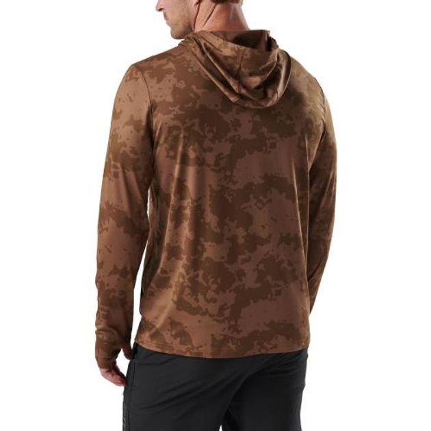 Реглан 5.11 Tactical Pt-R Forged Hoodie, Battle Brown Camo, L - зображення 2