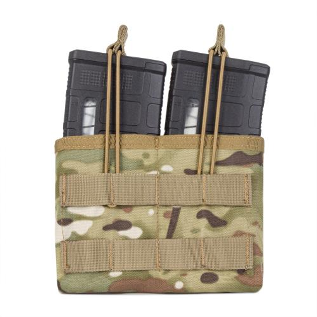 Підсумок Відкритий Для Двох Магазинів .308 Калибру Molle Rmbp 308 (Rifle Mag`S Bunji Pouch), Mtp/Mcu Camo, .308/.338 - зображення 1