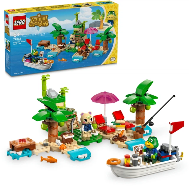 Конструктор LEGO Animal Crossing Островная экскурсия Kapp'n на лодке 233 детали (77048) - Фото 9 Конструктор LEGO Animal Crossing Островная экскурсия Kapp'n на лодке 233 детали (77048) - изображение 9