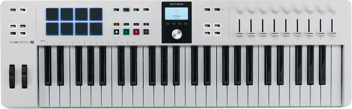 MIDI-клавіатура Arturia KeyLab Essential 49 MK3 White – фото